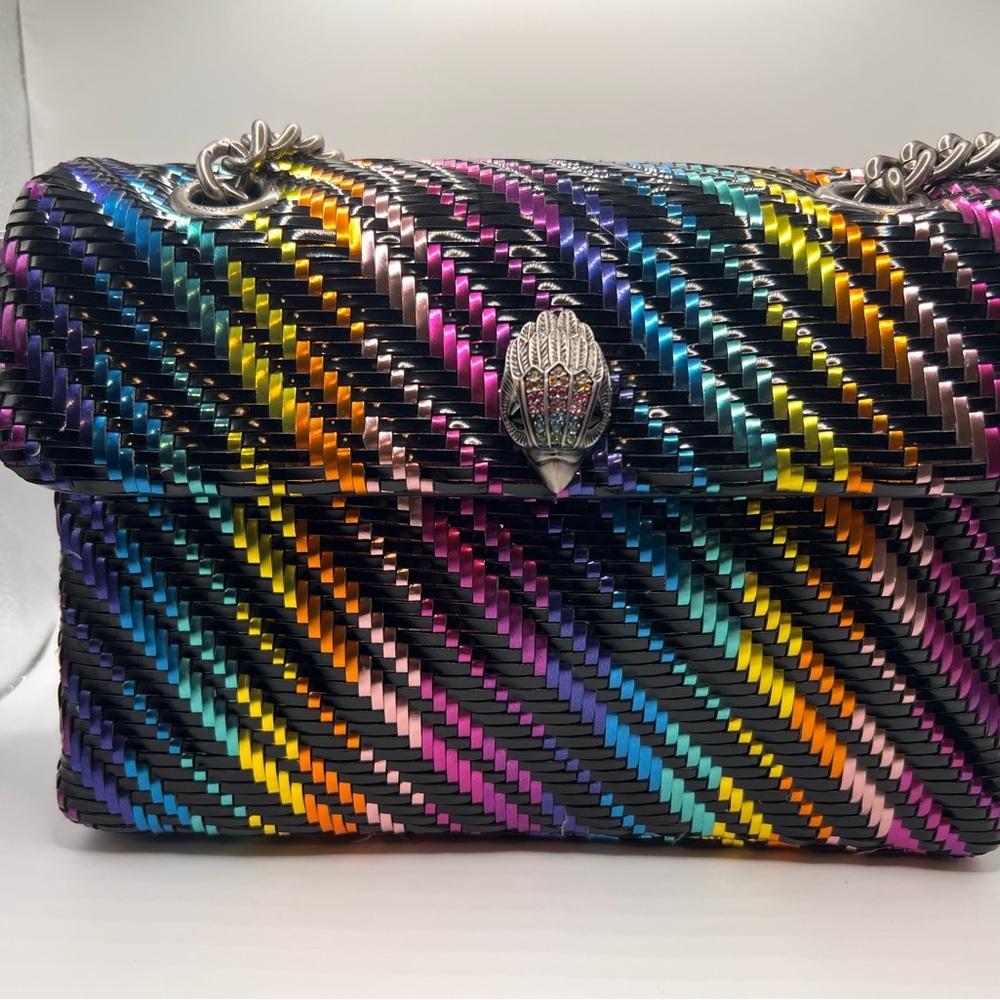 Kurt Geiger Multicolor Woven Shoulder Bag - Picture 2 of 6